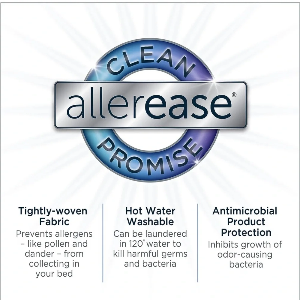 Twin AllerEase Waterproof Maximum Allergy Mattress Protector Cover